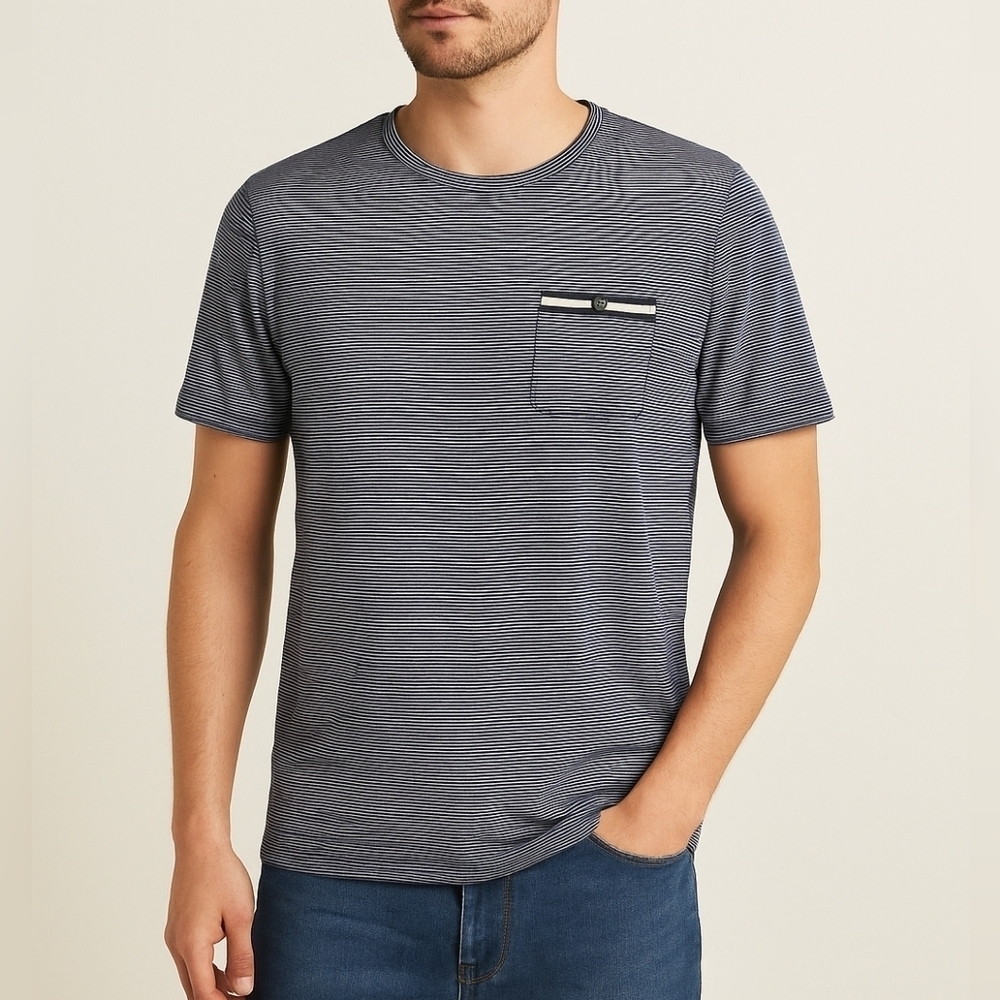 Ted Baker London Crewneck Tee Shirt with pocket